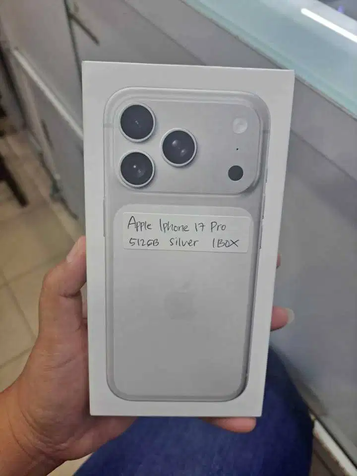 IPhone 17 Pro 512GB Silver New BNIB Garansi IBox