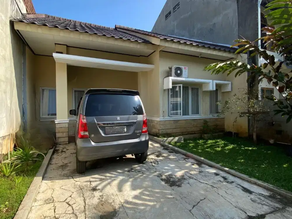 Rumah 1 Lantai di Sawangan Depok, Ada Taman Belakang