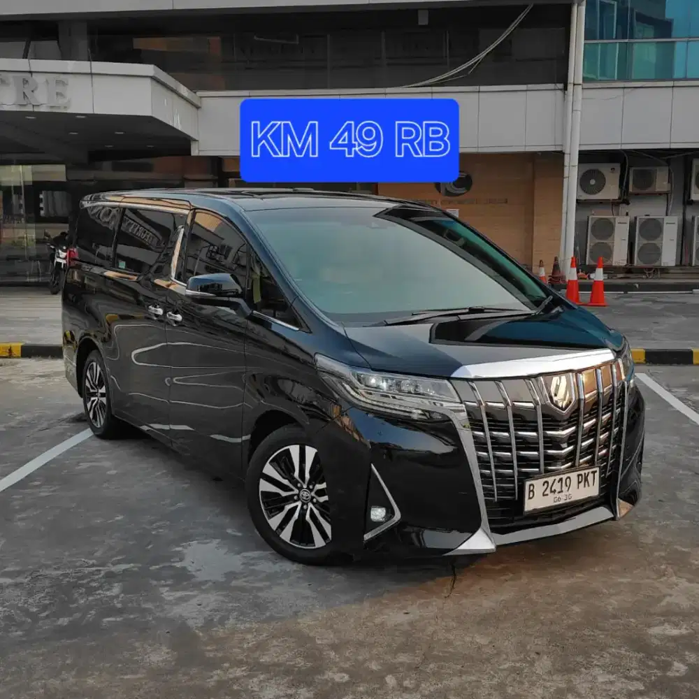 Toyota Alphard 2.5 G TSS ATPM 2020 Hitam