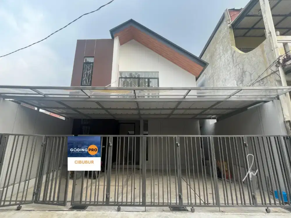 HARGA TURUN! Rumah 4KT Design by Architect di Taman Cimanggu Bogor