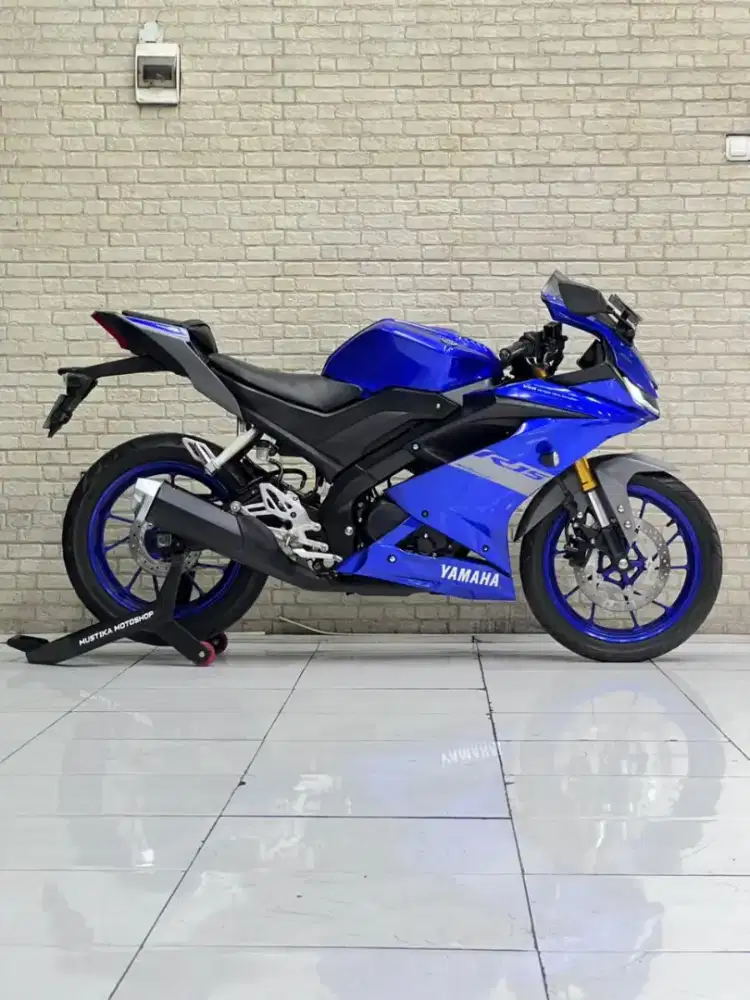 TERMURAH‼️ Yamaha R15 V3 PMK 2022 Blue Favorit - Mustika Motoshop