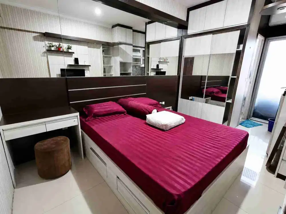 disewakan apartemen gunawangsa merr Studio tower A full furnish dekat stikom , iph dan ubaya