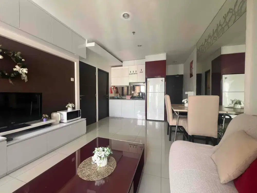 DISEWAKAN APARTEMEN TAMANSARI SEMANGGI – 2BR HOOK