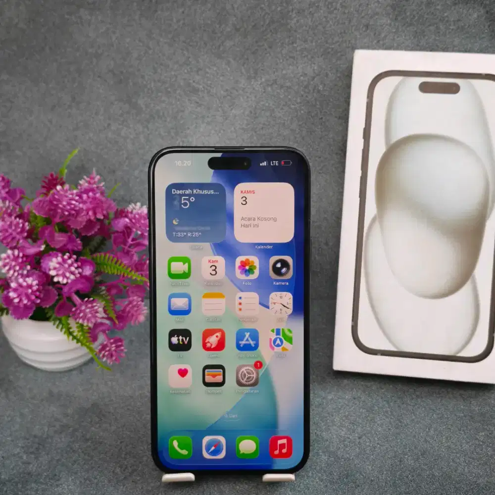 BACA DESKRIPSI || Iphone 15 Plus 128gb Ex Inter All Operator