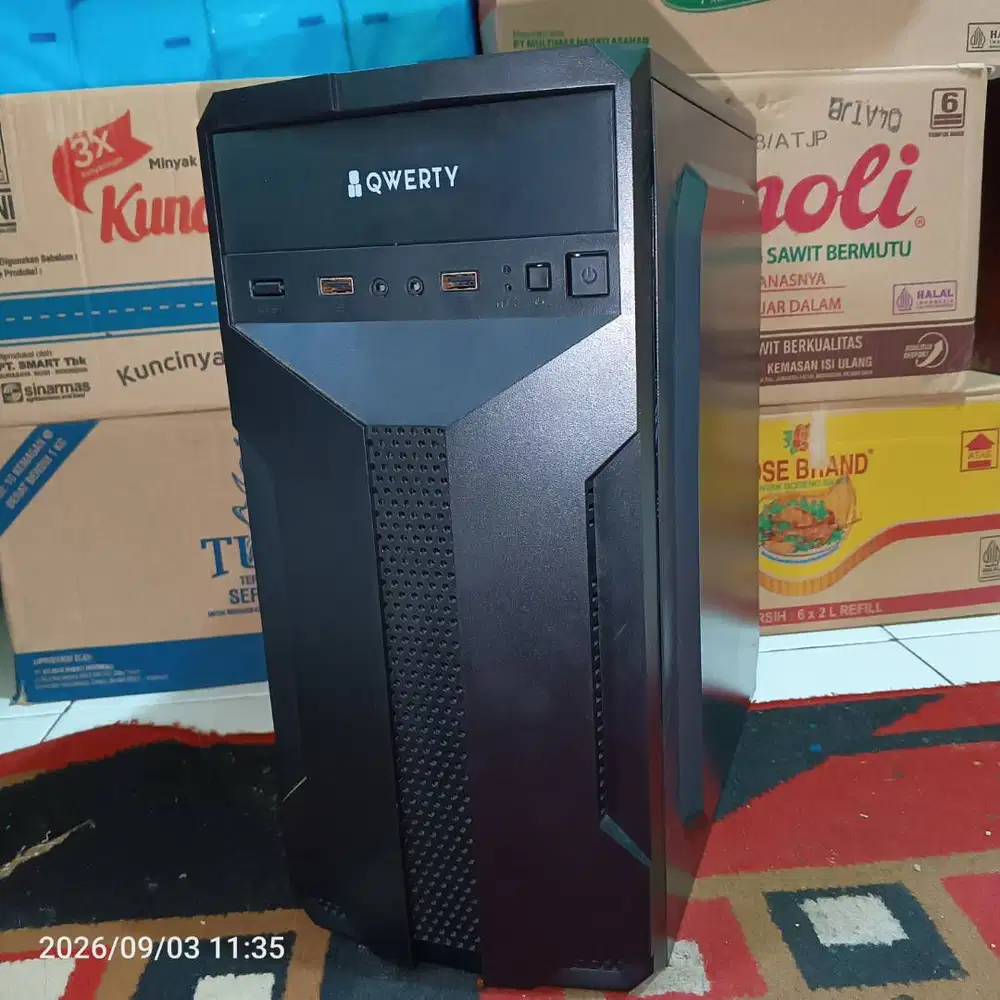 CPU Intel Core i5-4590 RAM 8GB VGA RX550 4GB