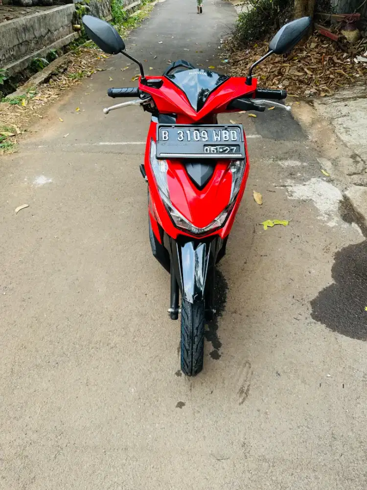 Honda Beat 2022 Merah Hitam PJK HIDUP