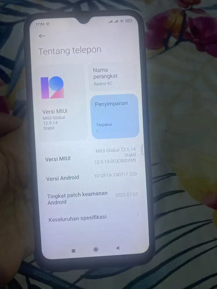 REDMI 9C SECOND
