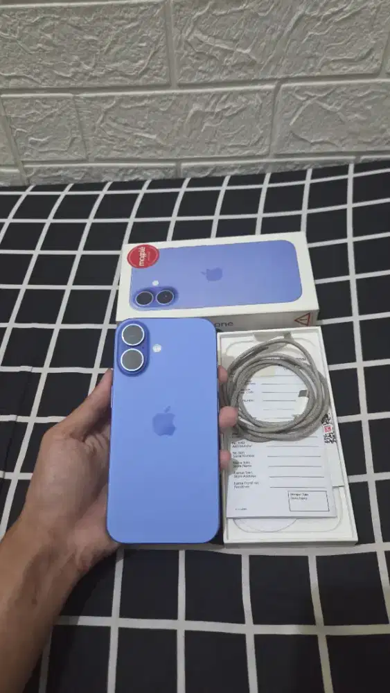 iPhone 16 128 fullset ibox