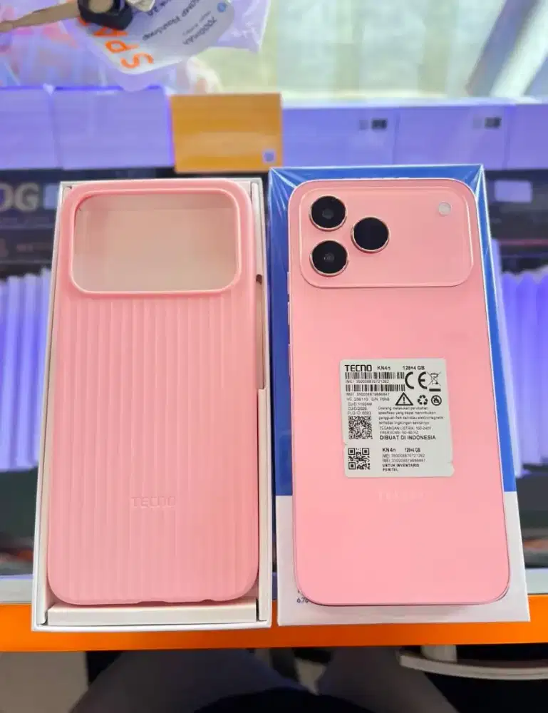 TECNO SPARK 50 PINKLY NEW. KREDIT TANPA BI CHECKING DAN TANPA APLIKASI