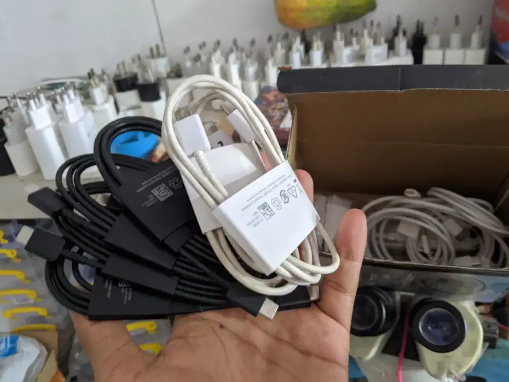 Kabel C to C Samsung Ori bekas bawaan tes langsung ke toko