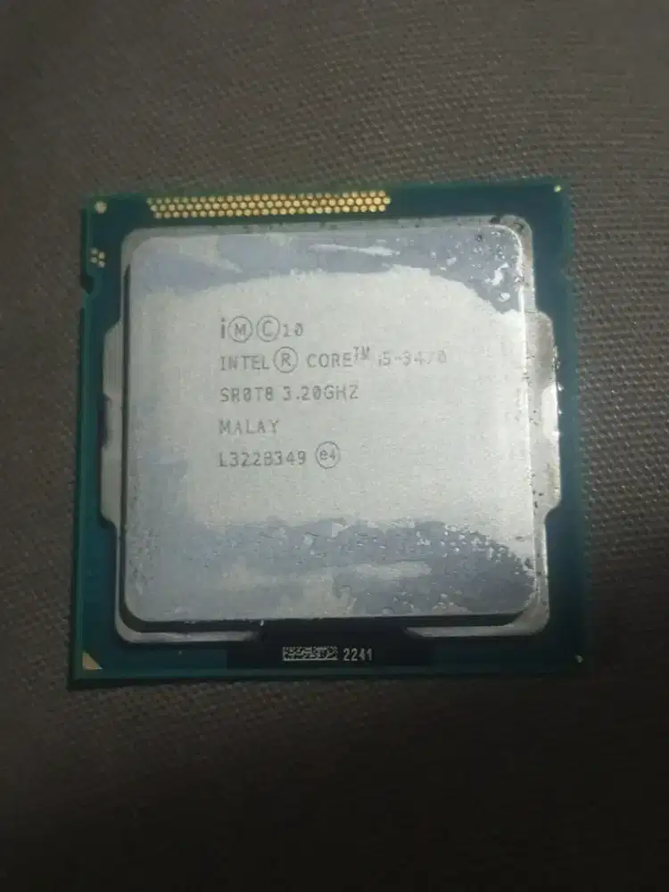 PROCECOR INTEL 1155 CORE I5 3470 GEN3 GOOD CONDITION JAKSEL