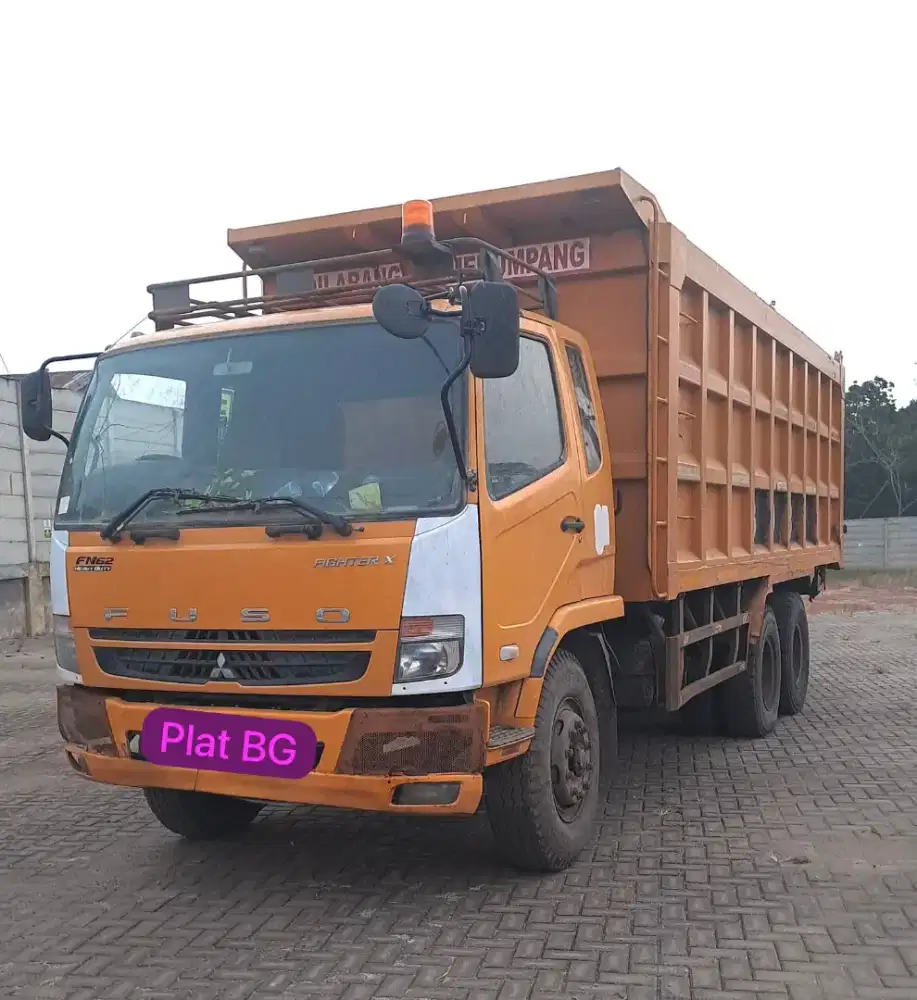 MURAH Mitsubishi Fuso Fighter Tronton 6x4 Dumptruck 2023 dump truk