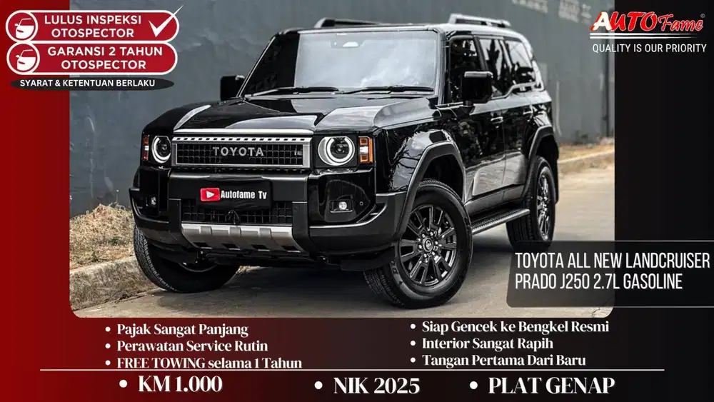 KM1RB Toyota All New Landcruiser Prado J250 2.7L Gasoline PNIK 202