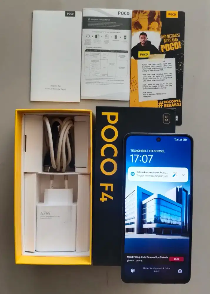 Poco F4 5G FULLSET MURAH...
