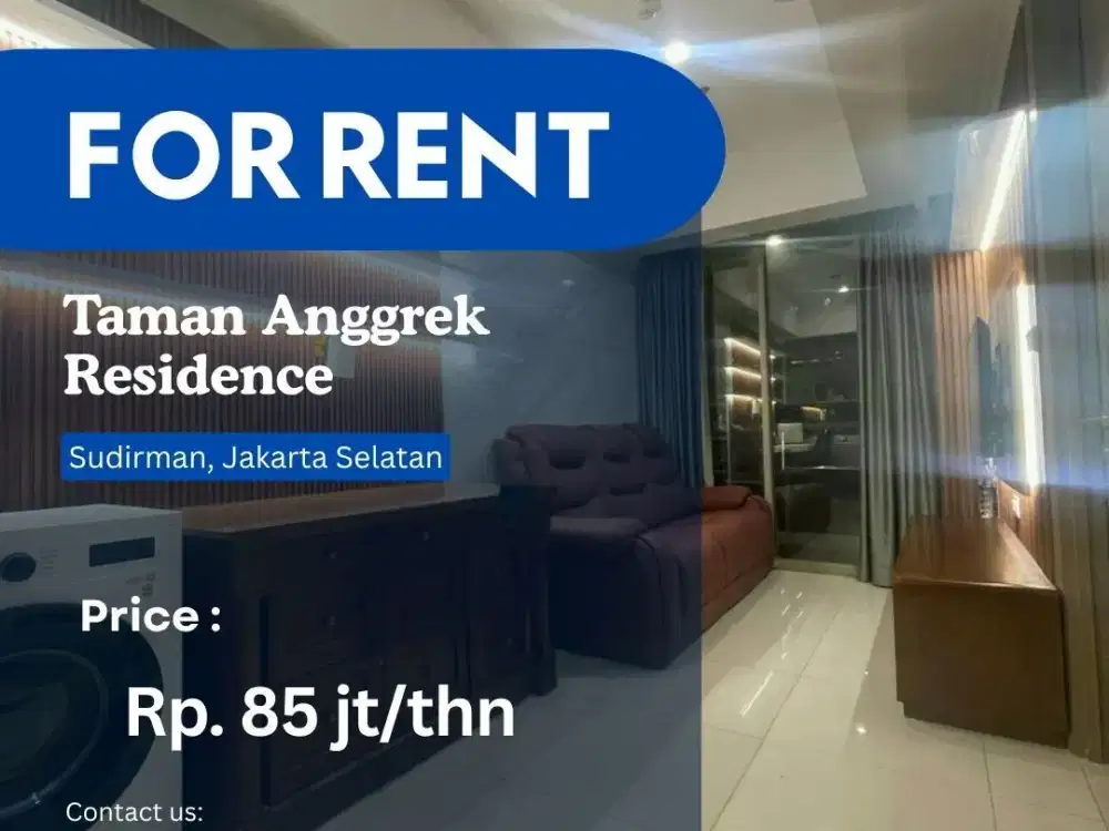 BEST DEAL! 1BR Taman Anggrek Residence Full Furnish