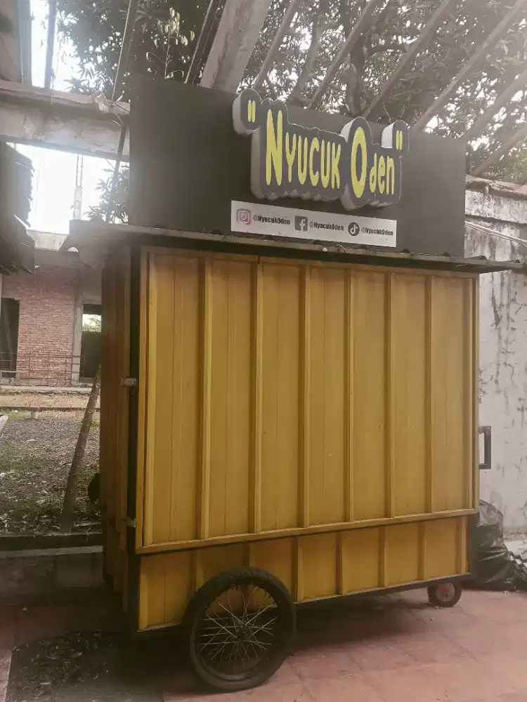 Gerobak angkringan mantap