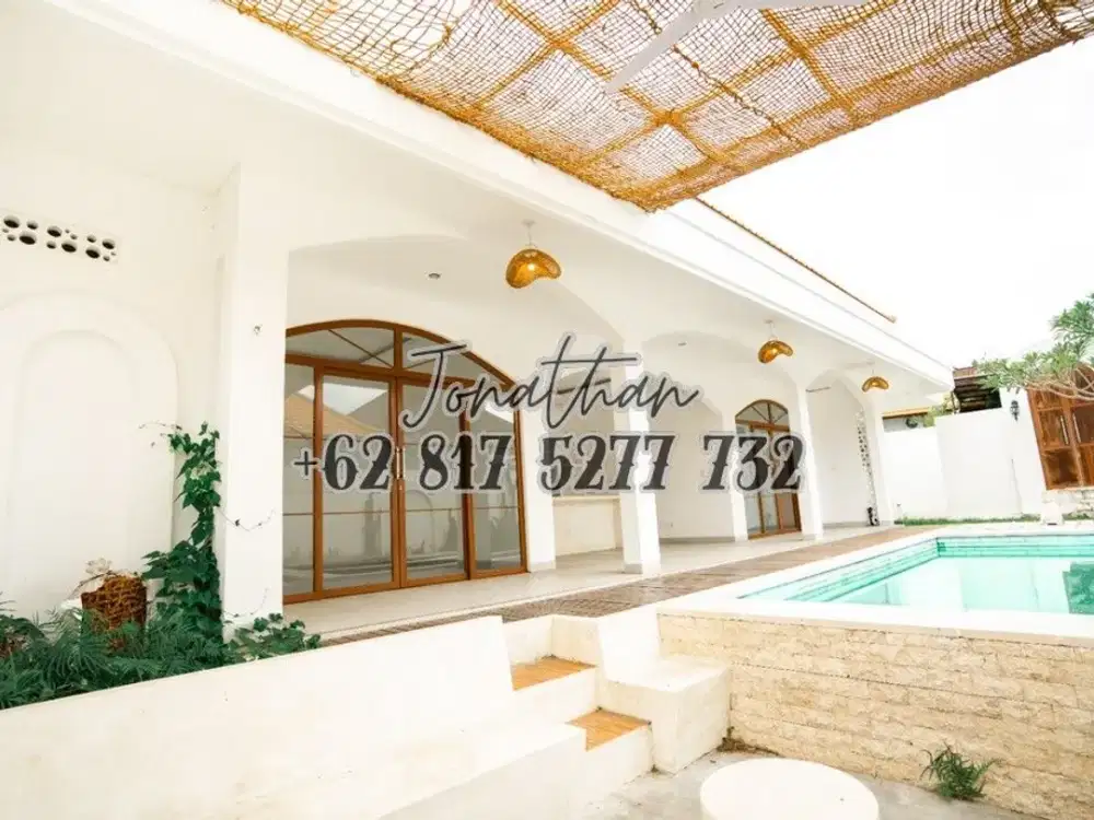 VILLA BRAND NEW DIJUAL TANAH LUAS DI BABAKAN CANGGU - VSKT