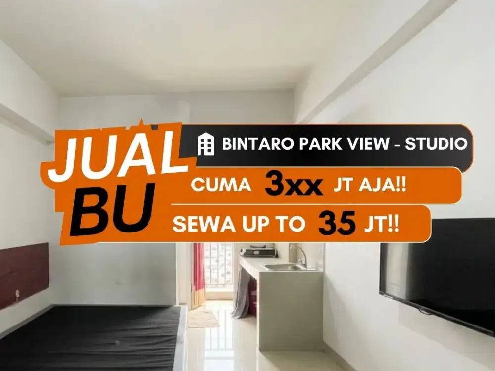 Jual Cepat Apartemen Bintaro Park View Studio Pondok Indah Jakarta Selatan