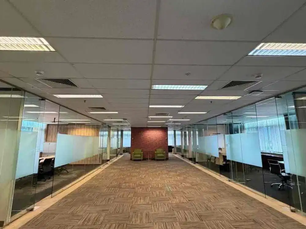 DISEWAKAN OFFICE SPACE DI RECAPITAL BUILDING KEBAYORAN BARU