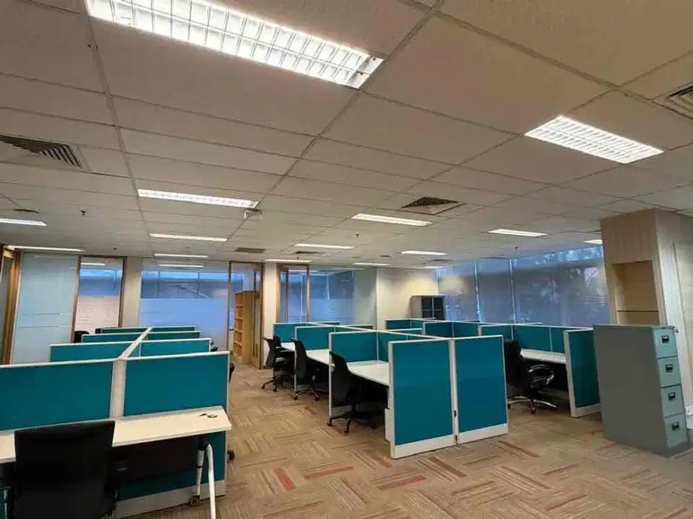 DISEWAKAN OFFICE SPACE DI RECAPITAL BUILDING KEBAYORAN BARU