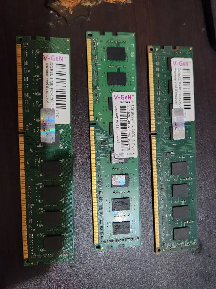 MEMORI RAM DDR3 8GB V-GeN (3 Pcs)