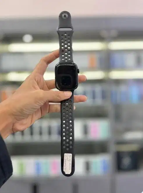 Apple Watch Series 8 45mm fullset, Ex Garansi Resmi iBox