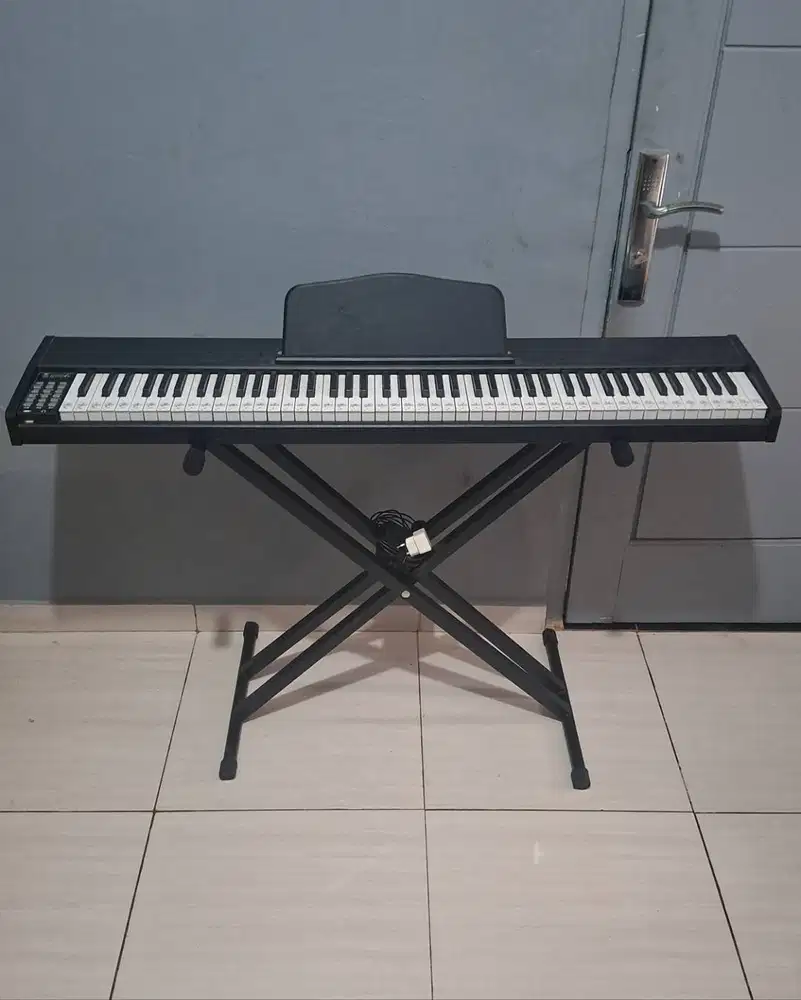 Kawes Piano Digital Elektrik 88 Tuts - Bluetooth & MIDI