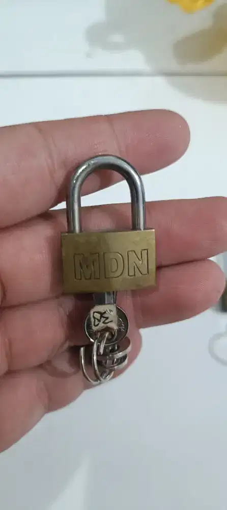 Gembok mini, gembok koper