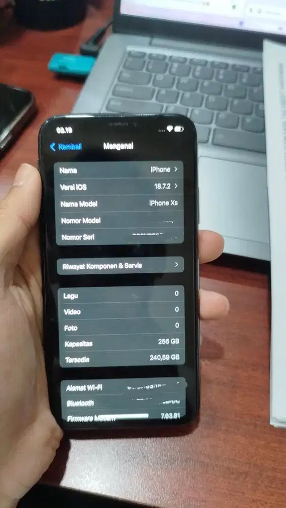 IPHONE XS INTER 256