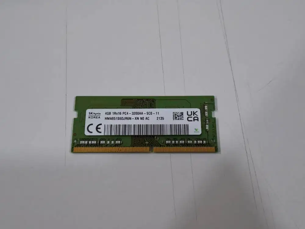 RAM Laptop SK hynix 4GB DDR4 3200MHz PC4-3200AA SO-DIMM 1Rx16