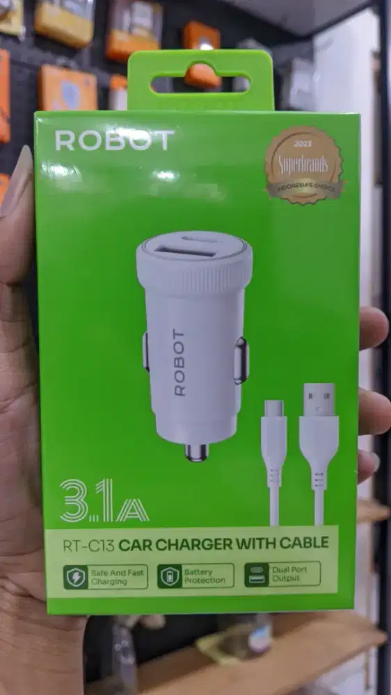 CAR CHARGER TYPE-C ROBOT