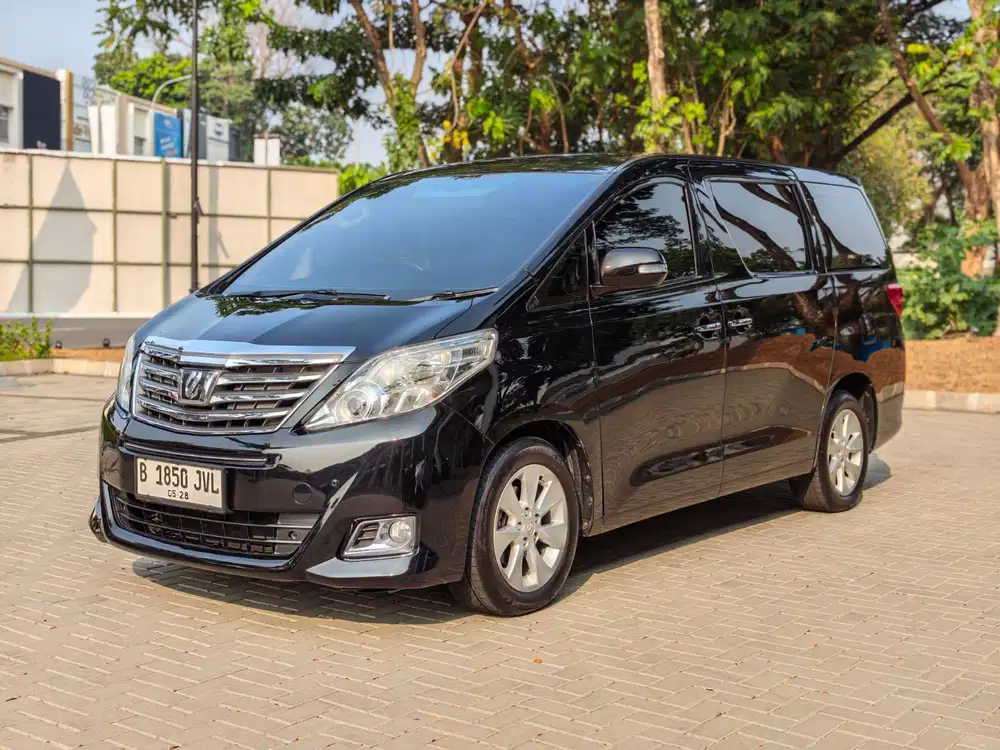 Toyota Alphard X AT 2013 Pajak Panjang