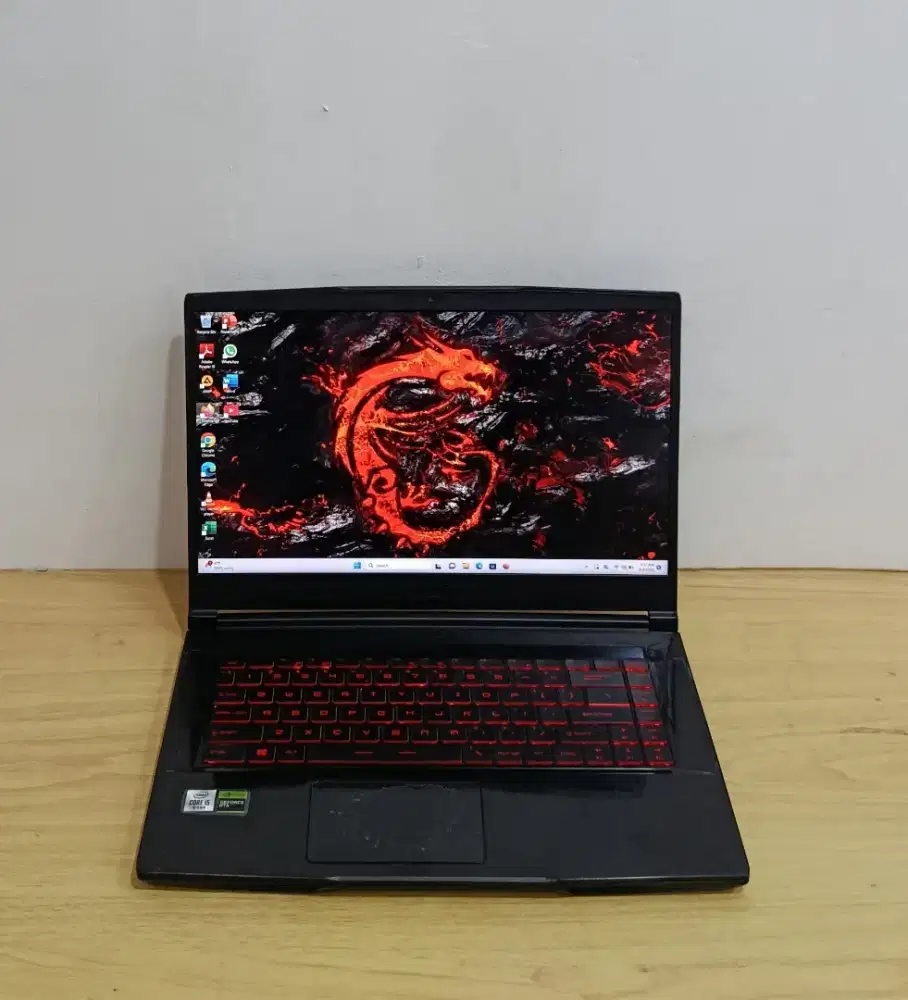 MSI GF65 THIN 10UE Core i5-10200H RAM 16GB SSD 512GB RTX 3060 (6GB)