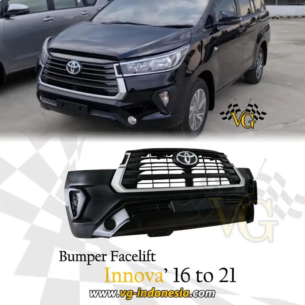 Bumper dan Grill Depan All New Reborn