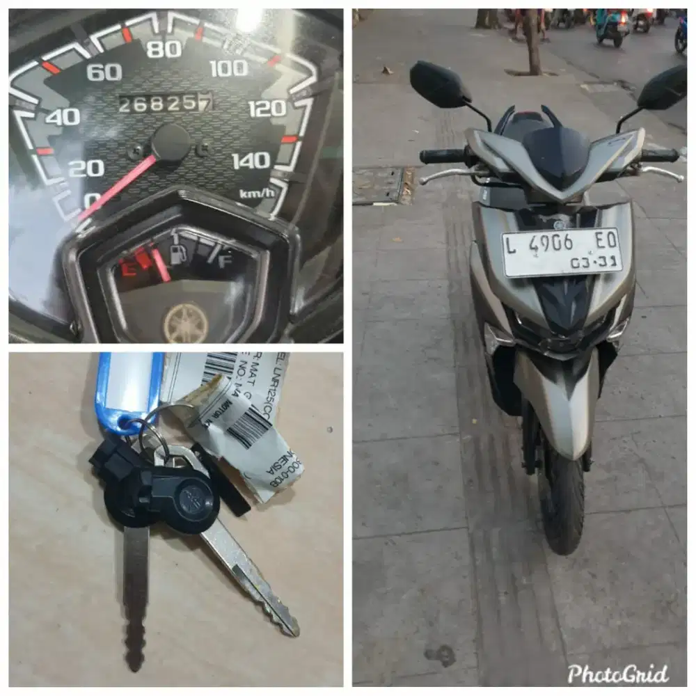 Motor simpanan Soul Gt 125 th 2026 istimewa km 25 rb pjk 03-2027
