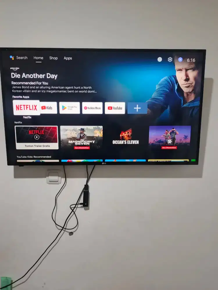 LG TV 43 INCH Full HD + Xiaomi Stick — Siap Jadi Smart TV!