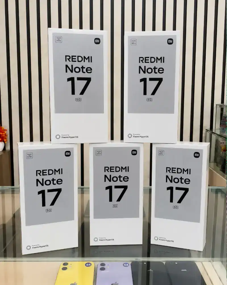 Pre Order REDMI NOTE 17 4G & 5G (NEW ARRIVAL)