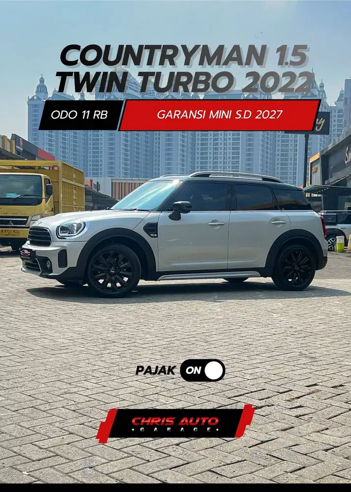 Tdp 17jt Low Odo 3rb/thn COUNTRYMAN 1.5 TWIN TURBO 2023 2022