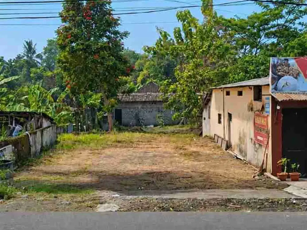 DIJUAL CEPAT – Tanah 402 m² SHM Nol Jalan Raya Jogja–Solo