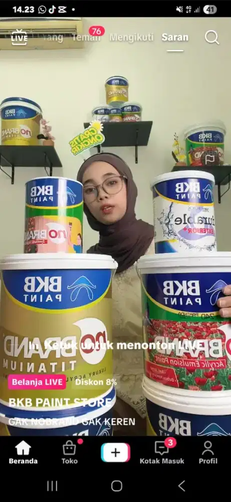 Di butuh kan sales lapangan