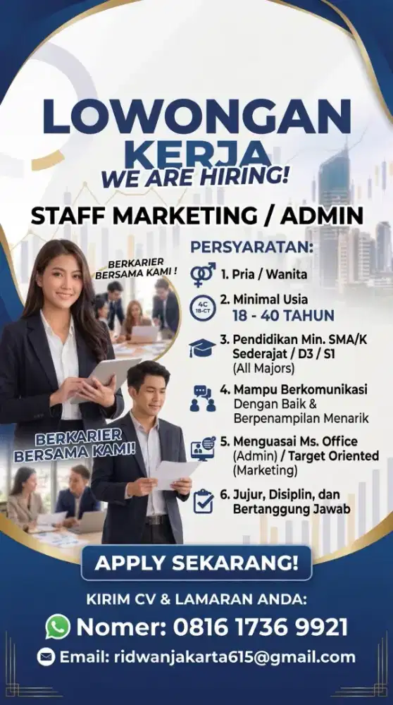 Sedangkan mencari pekerja yang niat kerja