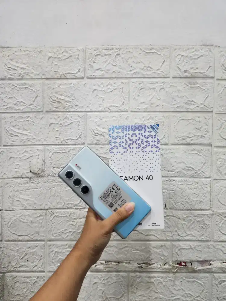 Tecno camon 40 8/256gb - grs resmi 6 bulan #Relax