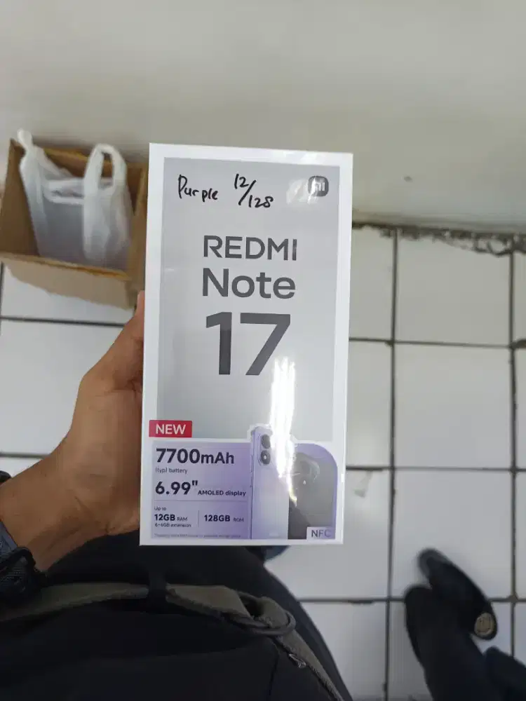 New xiomi redmi not17