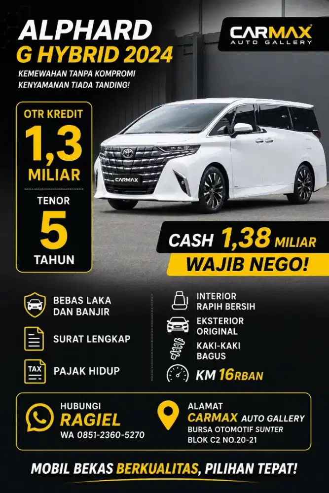 Toyota Alphard G Hybrid 2024