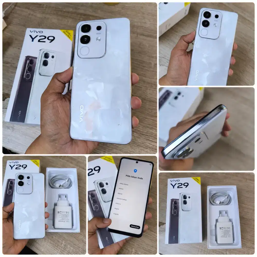 Vivo Y29 8+8/256gb Fullset ORI like new pisan