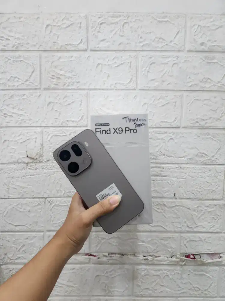 Oppo Find X9 Pro 16/512Gb Perfect - Grs resmi 16 bulan #Relax