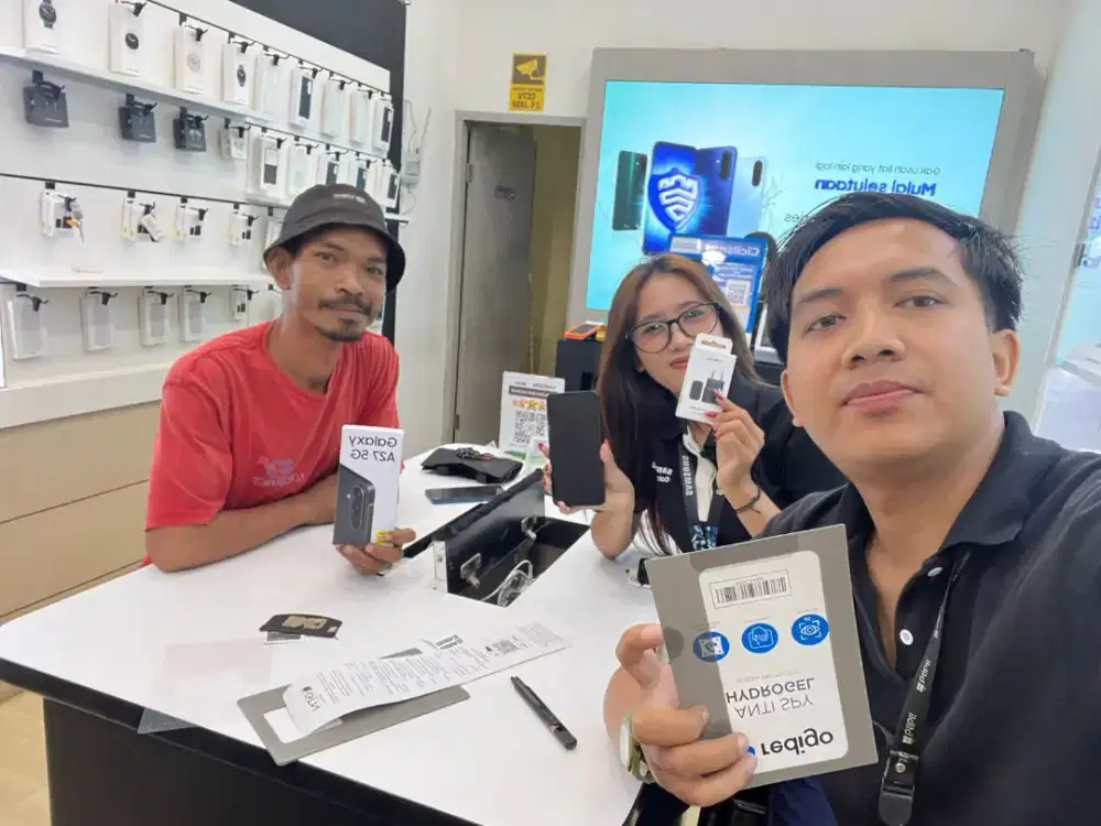 Promo A27 cashback 700rb free travel adapter