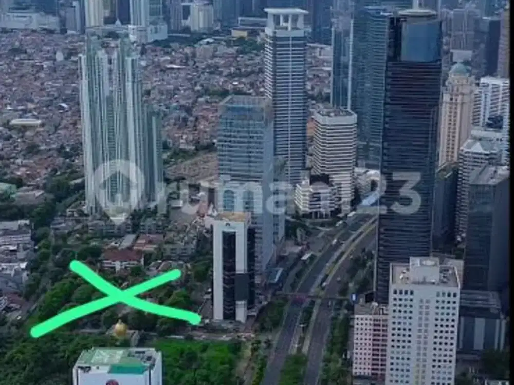 Kavling Premium Murah Strategis Bagi Investor, di Inti Kota Jakarta Jl Sudirman, Jakarta Selatan