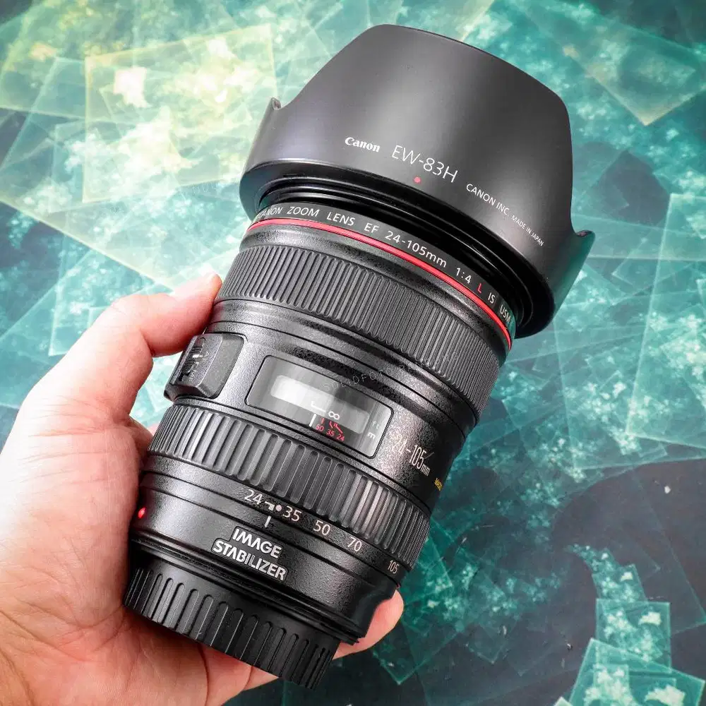 Canon 24-105mm F4 L IS USM. Mulus Sekali