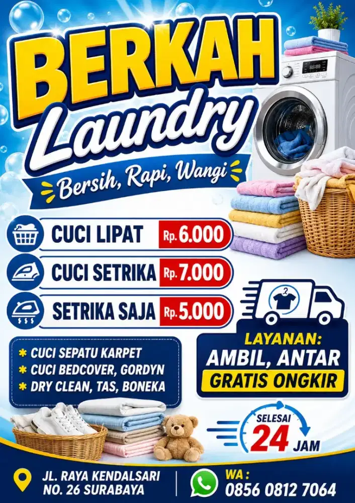 Lowongan kerja laundry